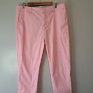 Polo Ralph Lauren Pink Pants Women Size 14 Bubblegum Barbiecore Chino